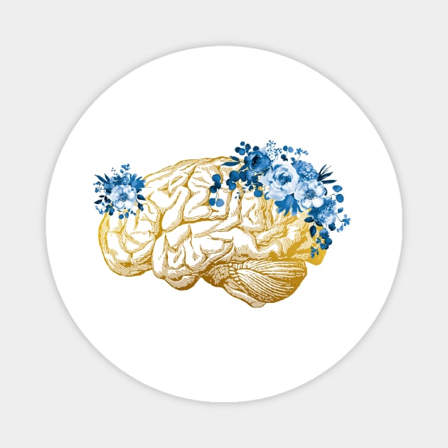 Human Brain Magnet by erzebeth